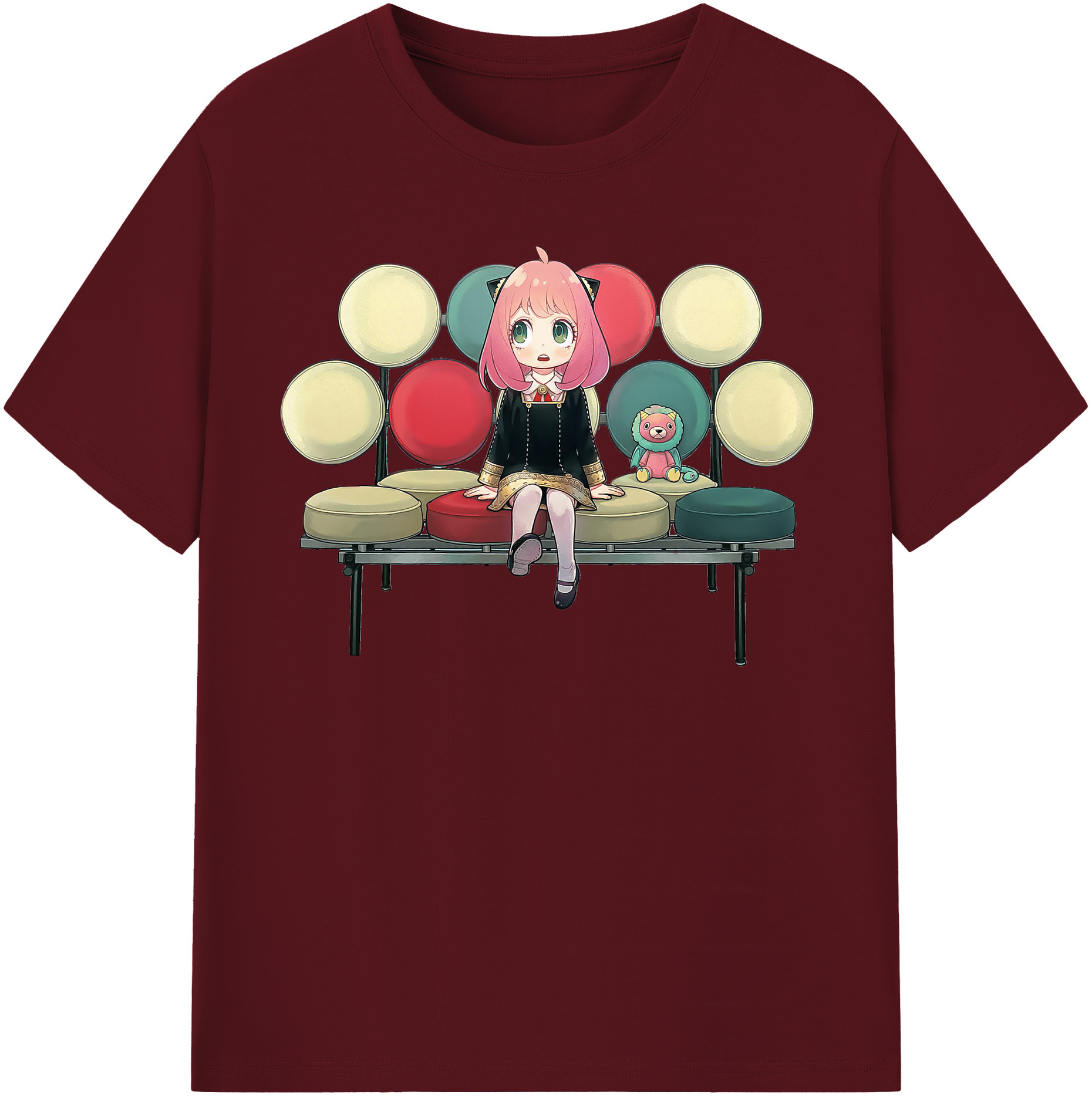 （画像用） SPY×FAMILY间谍家家酒 綿100％半袖Tシャツ（フロントプリント）